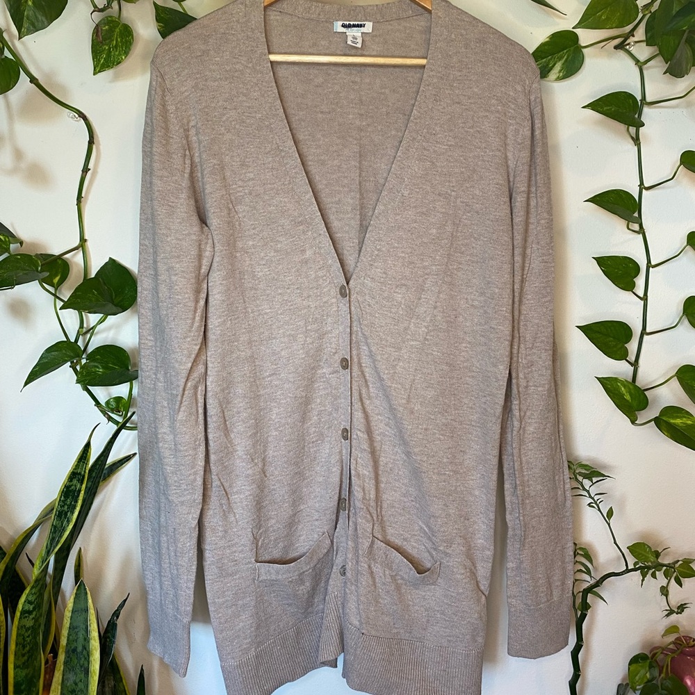 Old Navy Beige Cardigan